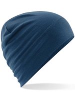 Beechfield Merino Beanie mit doppelschichtiger Manschette, Black One Size, CB370 – Steel Blue