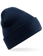 Beechfield Polylana® Original Cuffed Beanie für Nachhaltigkeit, Black One Size, CB375R – Blu navy francese
