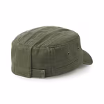 Beechfield Urban Army Cap with Herringbone Pattern, Vintage Black One Size, CB38 – image 4