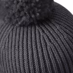 Engineered Knit Ribbed Pom Pom Beanie – image 4