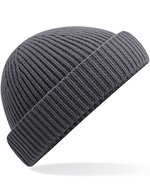 Beechfield Nachhaltige Harbour Beanie aus Recyclingmaterial, Marine Green One Size, CB383R – Grafite Grigio
