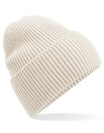 Beechfield Oversized Beanie aus recyceltem Polyester, Black One Size, CB384R – Avoine