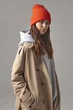 Beechfield Klassischer Deep Cuffed Beanie aus Recyclingpolyester, Ash One Size, CB385R – Bild 1