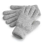 Beechfield Rippstrick Handschuhe mit Futter, Almond Marl One Size, CB387 – Bild 3