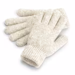 Beechfield Rippstrick Handschuhe mit Futter, Almond Marl One Size, CB387 – Bild 4