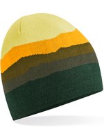 Beechfield Mountain Peaks Pull-On Beanie aus Recyclingpolyester, Alpine Peaks One Size, CB394R – Bild 2