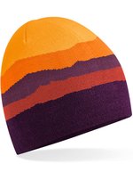 Beechfield Mountain Peaks Pull-On Beanie aus Recyclingpolyester, Alpine Peaks One Size, CB394R – Desert Peaks