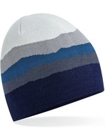 Beechfield Mountain Peaks Pull-On Beanie aus Recyclingpolyester, Alpine Peaks One Size, CB394R – Rocky Peaks