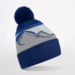 Beechfield Bonnet à pompon paysage de montagne en Polyester, Alpine Peaks One Size, CB395R – image 6