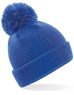 Beechfield Junior Reflective Beanie mit Bommel – Bright Royal