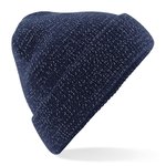 Beechfield Reflektierende Beanie mit Umschlag, Black One Size, CB407 – Bild 1