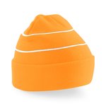 Beechfield Reflektierender Hi-Vis Beanie aus Polyacryl, Black One Size, CB42 – Bild 3