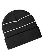 Beechfield Reflektierender Hi-Vis Beanie aus Polyacryl – Black