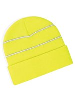 Beechfield Reflektierender Hi-Vis Beanie aus Polyacryl – Fluorescent Yellow