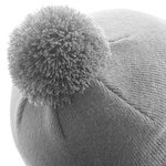 Beechfield Doppellagige Pom Pom Beanie aus Polyacryl, Black One Size, CB426 – Bild 5