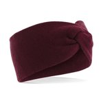 Beechfield Twist Strick-Stirnband in Pastellfarben, French Navy One Size, CB432 – Bild 4