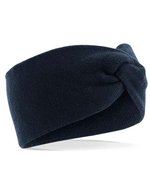 Beechfield Twist Strick-Stirnband in Pastellfarben, French Navy One Size, CB432 – French Navy