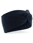 Beechfield Twist Strick-Stirnband in Pastellfarben, French Navy One Size, CB432 – Bild 2