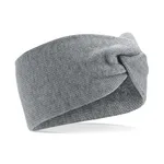 Beechfield Twist Strick-Stirnband in Pastellfarben, French Navy One Size, CB432 – Bild 3