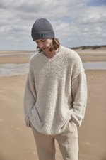 Beechfield Bio-Baumwolle Beanie mit Patch, Black One Size, CB438N – Bild 4