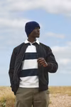 Beechfield Organic Cotton Beanie with Patch, Black One Size, CB438N – image 6
