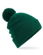 Beechfield Thermal Snowstar® Beanie mit Fleece-Futter, Black One Size, CB439 – Bottle Green