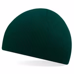 Beechfield Double-Layered Knit Beanie in Many Colours in, Classic Red One Size, CB44 – image 3