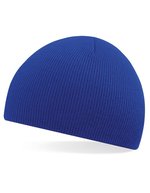 Beechfield Doppellagige Strickmütze in vielen Farben in, Classic Red One Size, CB44 – Bright Royal