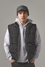 Beechfield Thinsulate™ Patch Beanie mit Aufnäher, Black One Size, CB440 – Bild 1