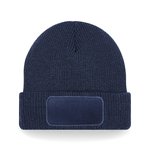 Beechfield Thinsulate™ Patch Beanie mit Aufnäher, Black One Size, CB440 – Bild 3