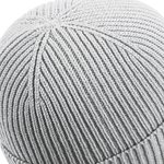 Beechfield Nachhaltiger Beanie mit Baumwoll-Patch, Black One Size, CB442R – Bild 5