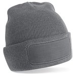 Beechfield Recycling Beanie mit Baumwoll-Patch, French Navy One Size, CB445R – Bild 4