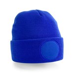 Beechfield Circular Patch Beanie aus Polyacryl, Burgundy One Size, CB446 – Bild 4