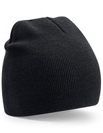 Beechfield Recycelte Polyester Pull-On Mütze, Black One Size, CB44R – Bild 2