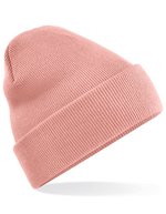 Beechfield Doppellagiges Polyacryl-Beanie mit Umschlag, Airforce Blue One Size, CB45 – Fard