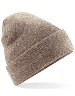 Beechfield Doppellagiges Polyacryl-Beanie mit Umschlag, Airforce Blue One Size, CB45 – Chine Avoine