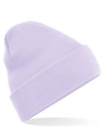Beechfield Doppellagiges Polyacryl-Beanie mit Umschlag, Airforce Blue One Size, CB45 – Lavande