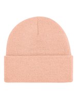 Beechfield Doppellagiges Polyacryl-Beanie mit Umschlag, Airforce Blue One Size, CB45 – Peche