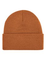 Beechfield Doppellagiges Polyacryl-Beanie mit Umschlag, Airforce Blue One Size, CB45 – Pumpkin