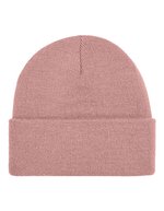 Beechfield Doppellagiges Polyacryl-Beanie mit Umschlag, Airforce Blue One Size, CB45 – Rose