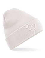 Beechfield Doppellagiges Polyacryl-Beanie mit Umschlag, Airforce Blue One Size, CB45 – Sable