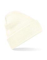 Beechfield Doppellagiges Polyacryl-Beanie mit Umschlag, Airforce Blue One Size, CB45 – Doux Blanc