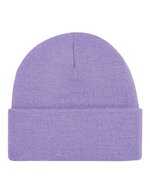 Beechfield Doppellagiges Polyacryl-Beanie mit Umschlag, Airforce Blue One Size, CB45 – Violet
