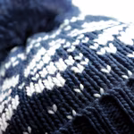Beechfield Fair Isle Snowstar® Beanie mit Umschlag, Black/Classic Red One Size, CB456 – Bild 3