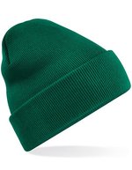 Beechfield Recycelte Cuffed Beanie aus Polyester – Bottle Green