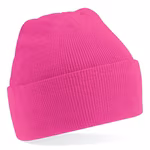 Beechfield Junior Beanie mit Umschlag, 100% Acryl, Black One Size, CB45b – Bild 3