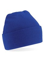 Beechfield Junior Beanie mit Umschlag, 100% Acryl – Bright Royal