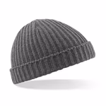 Beechfield Trawler Beanie with Cuff, Black One Size, CB460 – image 3