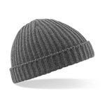 Beechfield Trawler Beanie mit Umschlag, Black One Size, CB460 – Bild 3