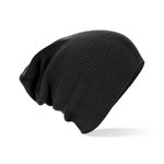Beechfield Slouch Beanie aus weichem Polyacryl, Black One Size, CB461 – Bild 3